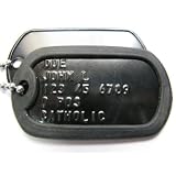 Black Dog Tag, Chain, Silencer