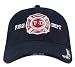 9365	Navy Blue Fire Dept insignia hat (adj)