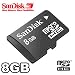 SanDisk 8GB MicroSD Card  ( SDSDQ 008G A11M)