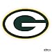NFL Siskiyou Sports Fan Shop Green Bay Packers Logo Magnets 8 inch sheet Team Color