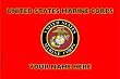 Marine Corps Large Vehicle Bumper Sticker