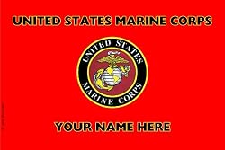 Marine Corps Large Vehicle Bumper Sticker