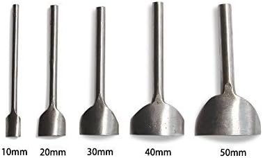 DIY Leather Craft Belt Strap Wallet Bag End Arc-shaped Punch with 5 Sizes