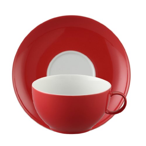 Thomas 10850-408525-29173 Set 2 Cappuccinotassen Sunny Day New Red Preisvergleich