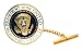 United States USA Presidential Seal Tie Pin Tack