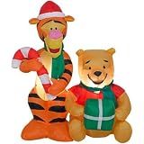 4 Ft. - Gemmy Christmas Airblown Inflatable - Winnie the Pooh and Tigger