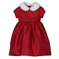Infant Girls' Cherokee Santa Dress - Cherry Red