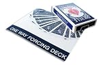 Blue Bicycle One Way Forcing Deck with Easy to Learn Illustrated Instructions