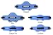 AquaJogger Buoyancy Belt - Blue - 5 sizes