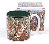 Deer In Forest Coffee Mug
