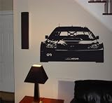 Wall Mural Vinyl Sticker Car Subaru WRX STI Rally 004