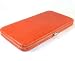Mundi Lizard Print Framed Clutch Flat Wallet in Fall Colors (Burnt Orange)