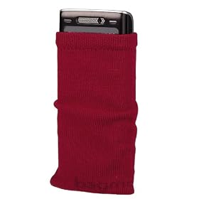 Hama Mobile Phone Sock - Dark Red