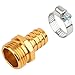 Melnor Metal Male Hose Repair; Fits 5/8