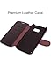 Taken Galaxy S7 Wallet Case - Cell Phone Case Pu Leather ID Credit Card Slot Phone Case for Samsung Galaxy S7 Ultra Slim(Coffee)