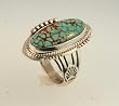 Number 8 Turquoise Ring