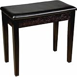 Piano Bench in Dark Wood, for M-Audio DCP-200 Piano