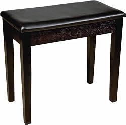 Piano Bench in Dark Wood, for M-Audio DCP-200 Piano