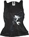 Emily the Strange juniors women's mermaid tank shirt Black