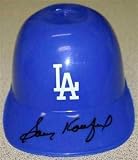 Sandy Koufax Signed Mini Dodgers Helmet Psa Dna Hof - Autographed MLB Helmets and Hats
