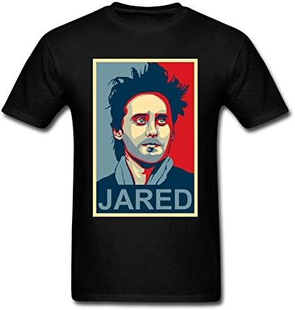ChaoQT Men's Jared Leto Joker Logo 2016 T-shirts Size S Black