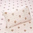 Disney Princess Flannel Sheet Set - Twin