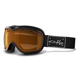 Oakley STOCKHOLM masque de ski snowboard 01-913 Jet Black - Persimmon - Femme