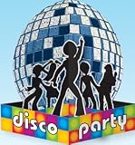 DISCO DANCER PRISMATIC DISCO/GLITTER BALL TABLE CENTREPIECE