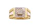 1/4 CTW. MENS PRESIDENTIAL GENUINE DIAMOND RING