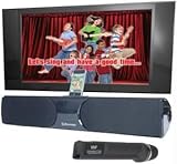 IMAGE OF Emerson SP3208 200W Home Theater Speakers with iPod Dock and Plug 'N' Sing Karaoke System