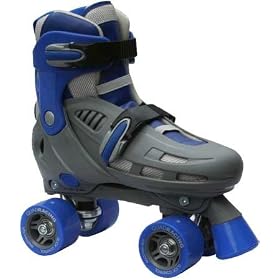 SFR Storm Grey/Blue Quad Roller Skates