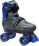 SFR Storm Grey/Blue Quad Roller Skates