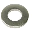 Component Flat Washer, 18-8 Stainless Steel, Round Shape, USA Made, 7/16