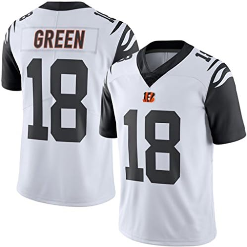 Mens A.J.Green #18 Cincinnati Bengals White Color Rush Limited Jersey XXL