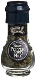 Drogheria & Alimentari All Natural Spice Grinder Green Peppercorns, 0.52-Ounce Jars (Pack of 3)