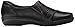 Clarks Women's Evianna Mix Flat, Black Tumbled Leather, 8 M US