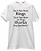 GO KINGS THIS IS YOUR BRAIN ANTI SHARKS BRAIN ON DRUGS ANY QUESTIONS HOCKEY T SHIRT jersey
