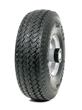 Marathon Industries 00011 4.10/3-1/2-4-Inch Flat Free Hand Truck/Utility Tire with Sawtooth Tread, 2-1/4-Inch Offset Hub, 3/4-Inch Ball Bearing, 10-1/2-Inch Tire Diameter