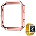 Fitbit Blaze Band Frame,Gersymi Tech Replacement Accessory Steel Metal Bands Frame for Fit bit Blaze Smart Watch