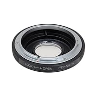 Fotodiox Lens Mount Adapter - Canon FD, New FD, FL Lens to Nikon Camera Adapter for for Nikon D1, D2, D3, D3x, D3h, D100, D200, D300, D300s, D700, D40, D40x, D50, D60, D70, D70s, D80, D90, D3000, D3100, D5000, D7000