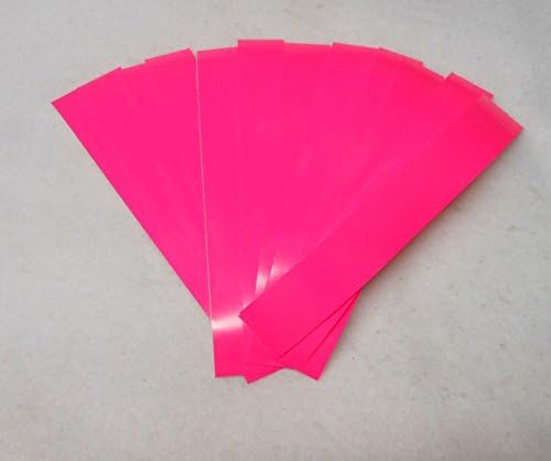 Pathfinder Carbon Arrow Wraps 7" Florescent Pink Pkg/12