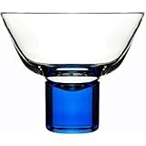 Sagaform #5015925 Hand-blown Martini Glasses Set Of 4 Blue/green