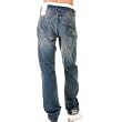 Ijin Material J5217-84L10 Skinnt vintage wash denim jeans.