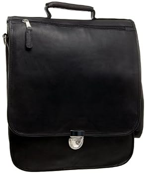 Latico Basics NorthSouth Laptop Shoulder Bag/Briefcase