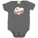 Dad Heart Tattoo Symbol on Infant Onesie
