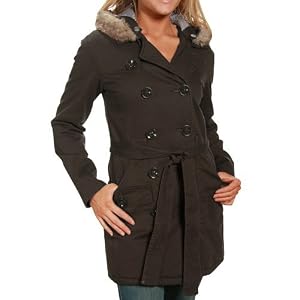Buy Volcom Nighttrooper Buster Brown Juniors Double Breasted Trench Coat by var goTwisterProductImageStrings = new Object();goTwisterProductImageStrings['prodImageNotAvailTextNoColor'] = 
