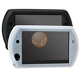 2 PACKS Silicone Skin Case for Sony PSP Go Black + Clear White