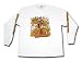 Dragon Lady Oriental Flaming Dragon Long Sleeve Men's T Shirt Small thru 5XL