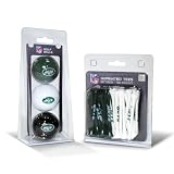 NFL New York Jets 3 Pack Golf Balls (50 Pack Team Tees)
