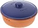 RÖMERTOPF® 80992 Brottopf rund terracotta -blau